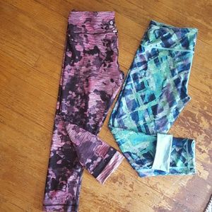 Reversible active leggings